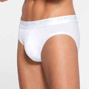 SKIMS Men's White Briefs